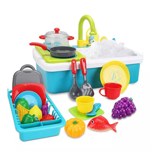اسباب بازی سینک ظرفشویی کودک همراه با اجاق گاز بزرگ FIVESTAR TOYS LERNING FUN_اسباب بازی